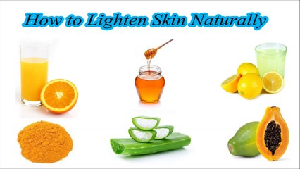 How to Lighten Skin Naturally