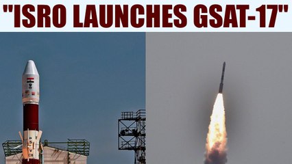 GSAT-17 : Communication satellite launched from French Guiana | Oneindia News