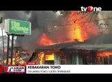 Delapan Toko Ludes Terbakar Si Jago Merah