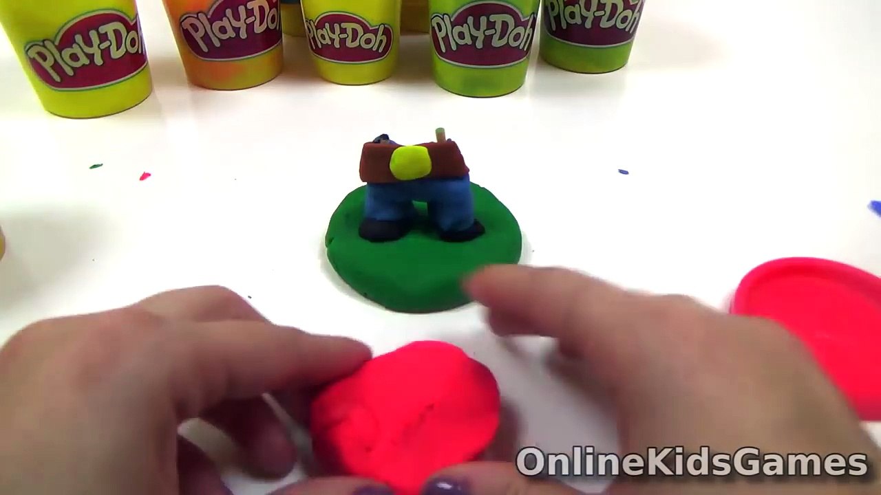 Bogues lapin les dessins animés les créations jouer contre Doh yosemite sam playdough 2017