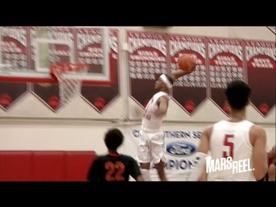 Cassius Stanley KILLS THE RIM! Sick Windmill On Fastbreak | Harvard Westlake vs Dominguez