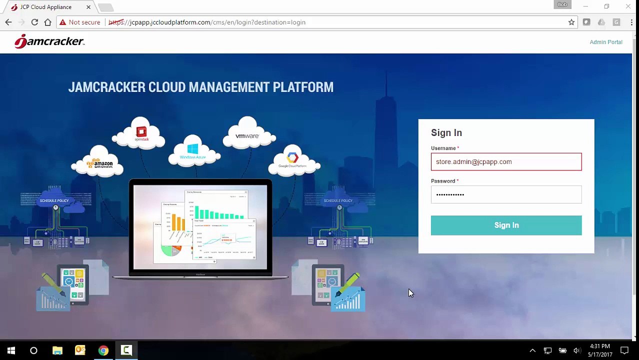 Jamcracker Cloud Management Platform : How to Manage Google Compute Platform Resources