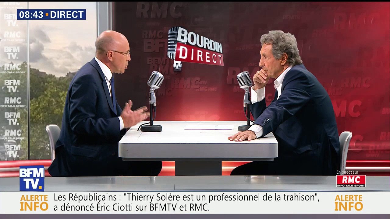 Éric Ciotti demande l'exclusion des élus LR qui ne siègent pas dans le groupe à l'Assemblée