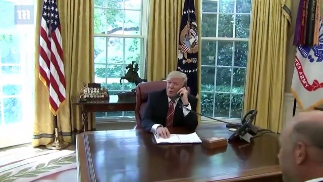 Quand Donald Trump drague une journaliste irlandaise dans son bureau de la Maison Blanche