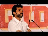 Karthi Joking On Heroine Catherine @ Madras Audio Launch