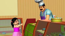 Pat a cake - 3D Animation - English Nursery rhymes - 3d Rhymes - Kids Rhymes - Rhymes for childrens