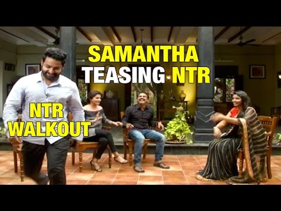 Samantha Teasing NTR - Janatha Garage Team Funny Interview - Koratala Siva