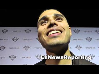 reporter says mikey garcia kos gamboa with a  chin checker EsNews Boxing