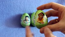 De huevos de hadas con una sorpresa abrir el Kinder Sorpresa ding ding princesa niespodzia wróżki jaja