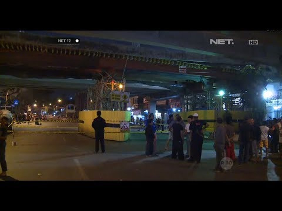 NET12 - Jembatan penghubung Blok F dan Blog G Tanah Abang nyaris ambruk sudah diperbaiki