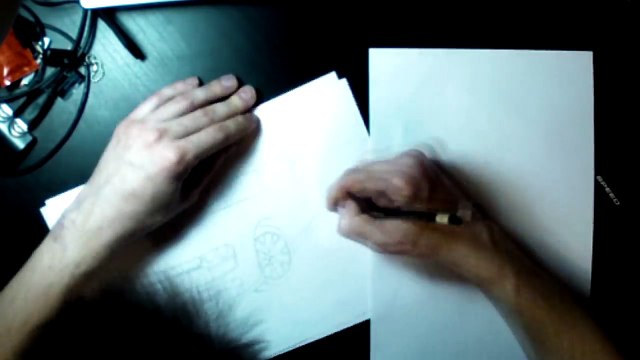 2018 Dodge Challenger SRT Hellcat Drawing