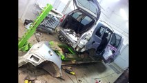 Opel Zafira collision repair - Vauxhall Zafira accident repair