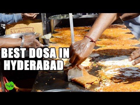 Best Dosas In Hyderabad | Indian Street Food | Indian Breakfast