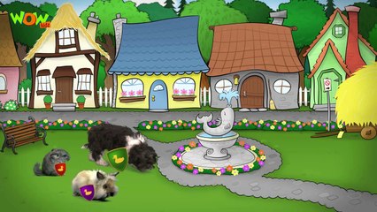 3 Fuzzkaters & the Lion _ Aaddin's Wish - Fuzzy Tales - Bedtime Stories _ Animated Series For