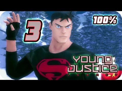 Young Justice: Legacy Walkthrough Part 3 (PS3, X360, PC) 100% Siberia Mission 4: Cold Chase