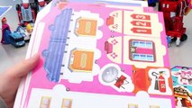 Police Car Ambulance Robocar Poli Papercraft Paper rtKit Toy Surprise Eggs