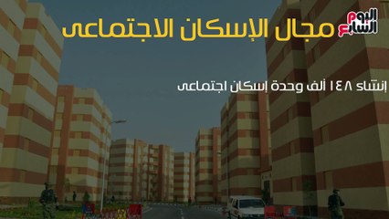 شاهد فى دقيقة.. إنجازات الدولة خلال 4 سنوات فى ذكرى 30 يونيو