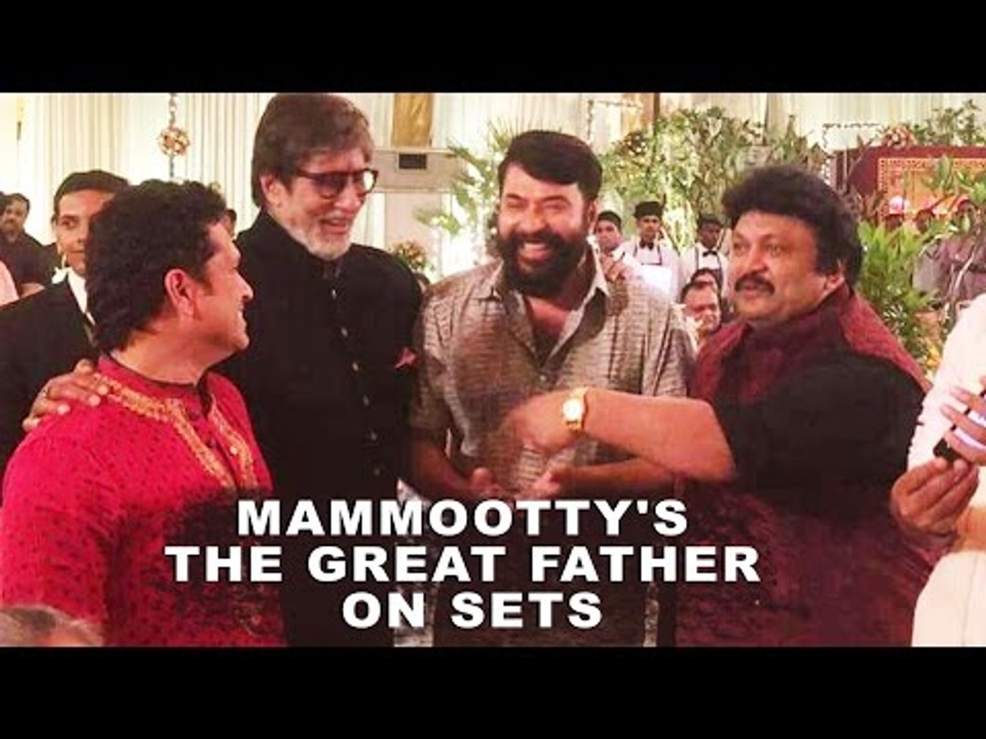Mammootty s The Great Father on sets