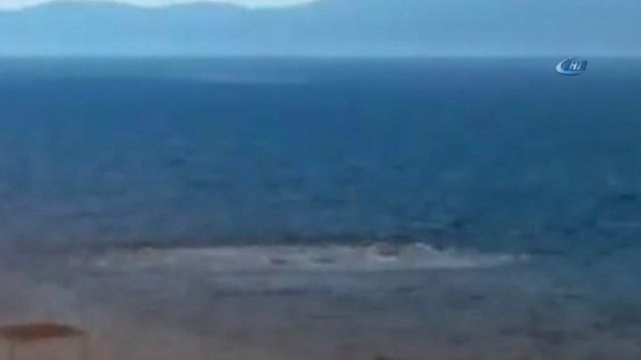 Çanakkale'de Denizde Meydana Gelen Patlama Korkuttu!