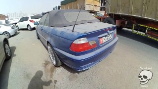 Dubai abandoned BMW cars E39, E46, E34. Amazing abandoned vehicles. Exclusive video