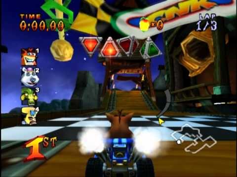 Crash Nitro Kart - Gameplay