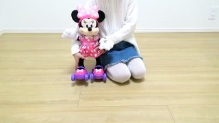 ミニーマウス ローラースケート人�