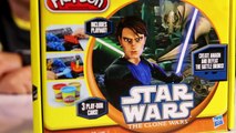 Play-Doh Star Wars Millennium Falcon Can Heads Playset Toy Review Unboxing