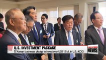 South Korean business delegation announces plans to invest in the U.S.