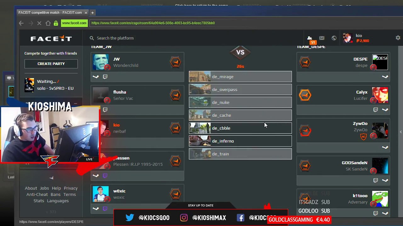 CSGO: I think kio whant to say us something about ZywOo