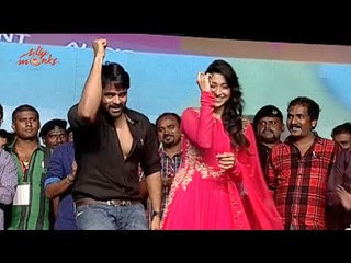 Dharam Tej, Regina Cassandra Dance On Stage @ PNLJ Audio Success Meet