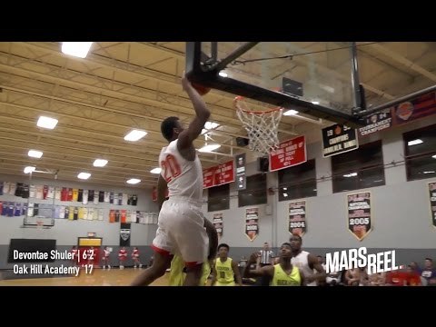 Oak Hill's Devontae Shuler ELEVATES for SICK alley-oop!