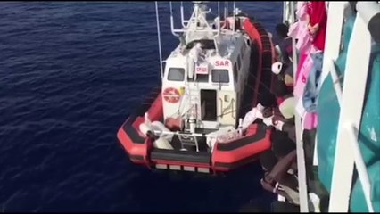 Woman With Appendicitis Taken From Rescue Vessel in Mediterranean