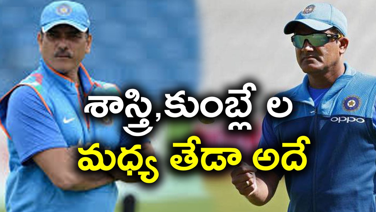 Ravi Shastri and Anil Kumble's Coaching Style Differences | Oneindia Telugu