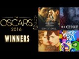Oscar Winners 2016 - Leonardo DiCaprio, Brie Larson, Alejandro González Iñárritu
