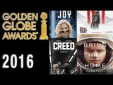 Golden Globe Film Awards 2016 Winners || Leonardo DiCaprio, Jennifer Lawrence, Kate Winslet