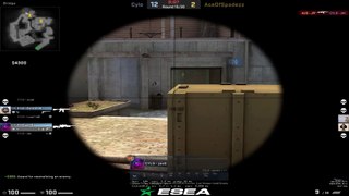 CSGO: My teammate just hit the greatest shot of his entire career.