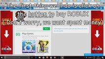 How to get FREE Robux/Builders Club | ROBLOX - video dailymotion - 