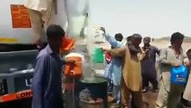 Another Oil Tanker Damaged And People Are Repeating The Same Mistake As In Bahawalpur