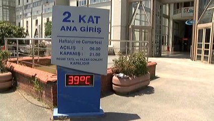 İstanbul'da Termometreler "39" Dereceyi Gösterdi