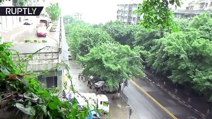 Rooftop Road Highway built on top of five-story building in China