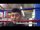 fan writes robert garcia wants to pay people to help him cross Border to come Train EsNews Boxing