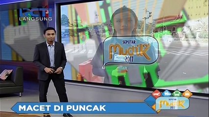 Kondisi Lalin Menuju Kawasan Puncak Sore Ini