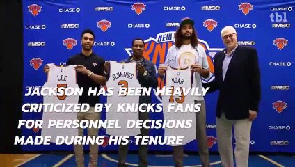 Knicks fans are pumped Phil Jackson is gone