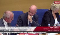 Audition de Jean-Michel Blanquer - Les matins du Sénat (29/06/2017)