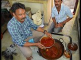 Chicken, Mutton, Prawn Pickles Preparation || Indian Street Food || Non Veg Pickles in Hyderabad
