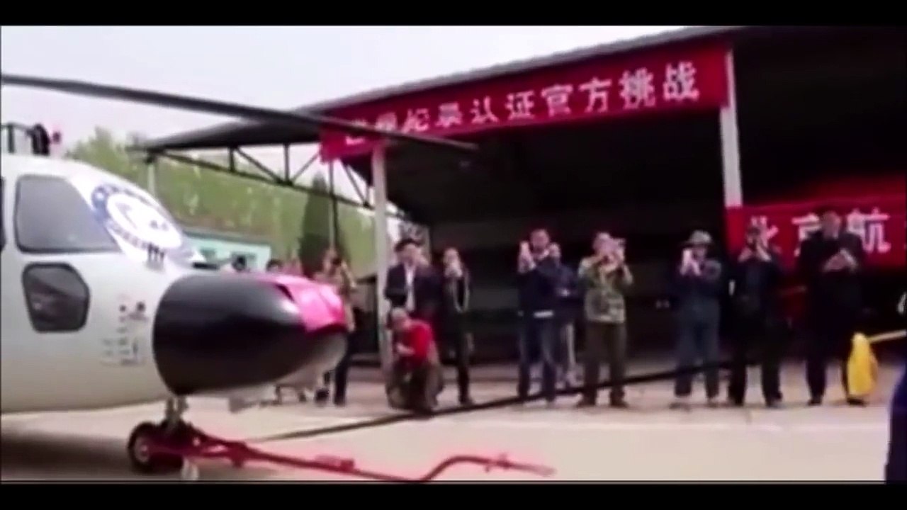 Bizarre! Man Sets New World Record, Uses His Penis To Pull Helicopter