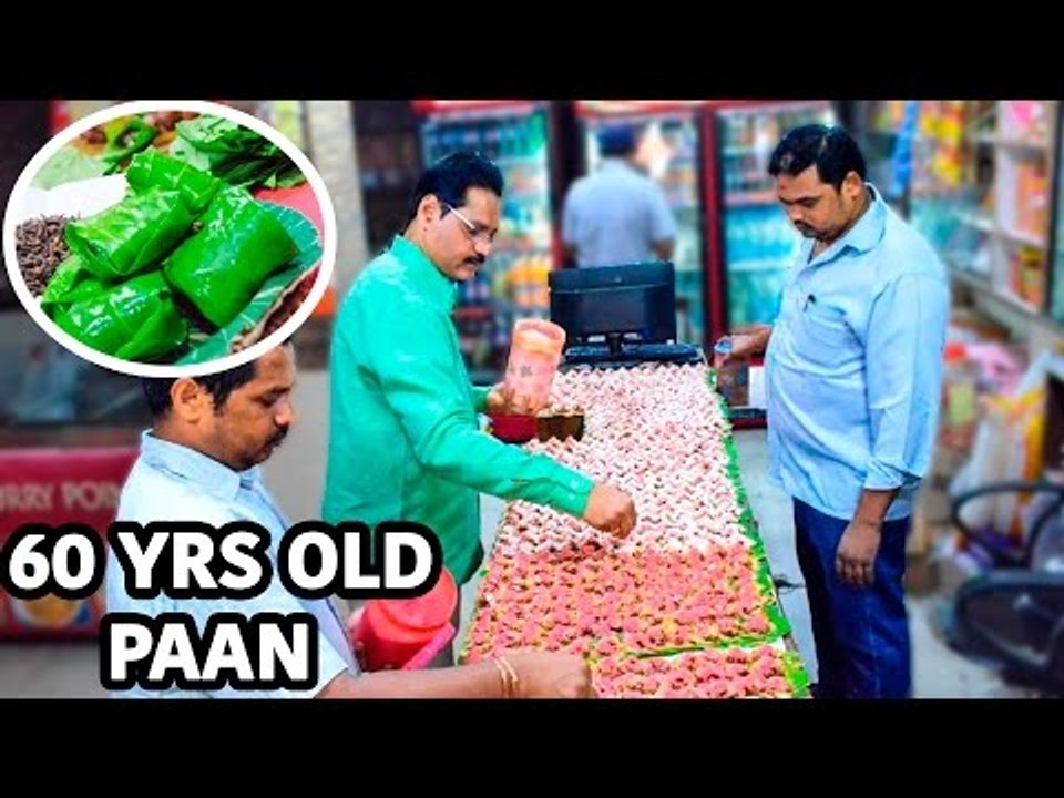 Amazing Sweet paan with Mixture of 35 Ingredients || Indian Street Food