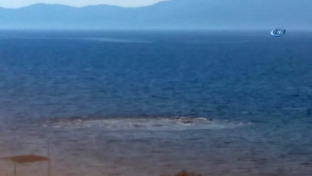 Denizdeki Gaz Çıkışını Görüntüleyen Vatandaş O Anları Anlattı