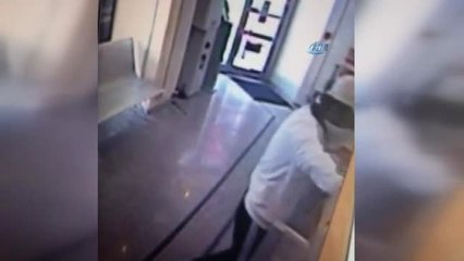 Şişli'de Banka Soygunu Saniye Saniye Kamerada