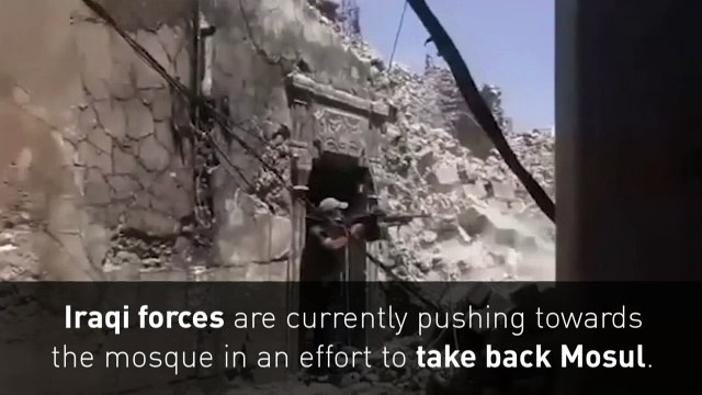 Iraqi forces push on towards al-nuri mosque in Mosul